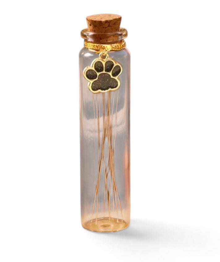 Pet Fur Memorial Bottle