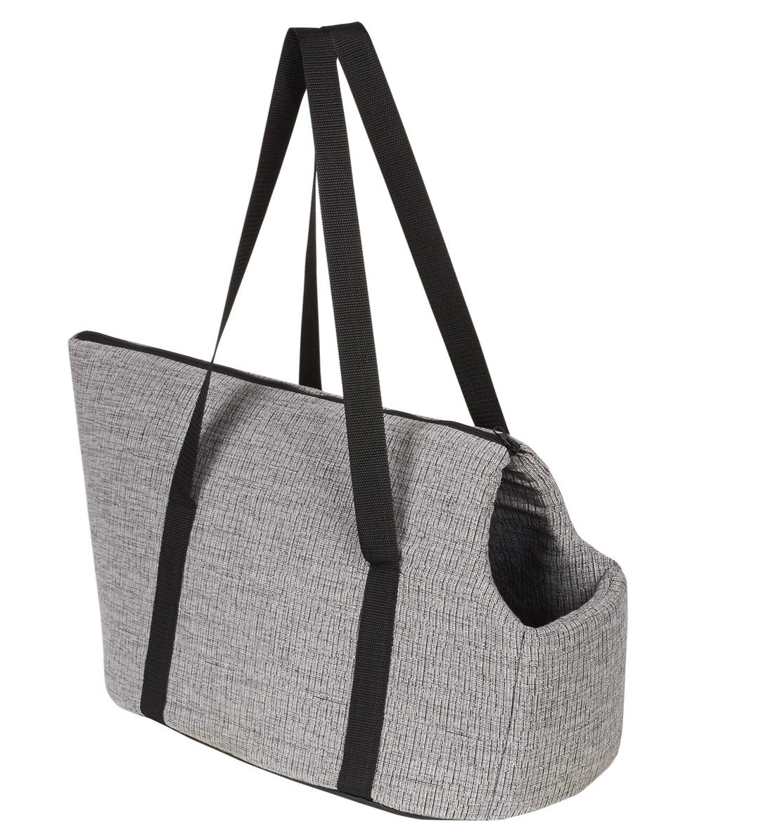 Soft Grey fabric pet tote Bag