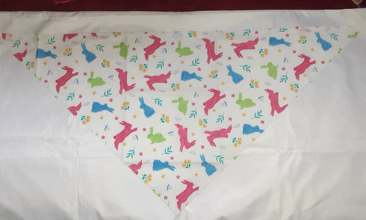 Dog Easter tie bandana