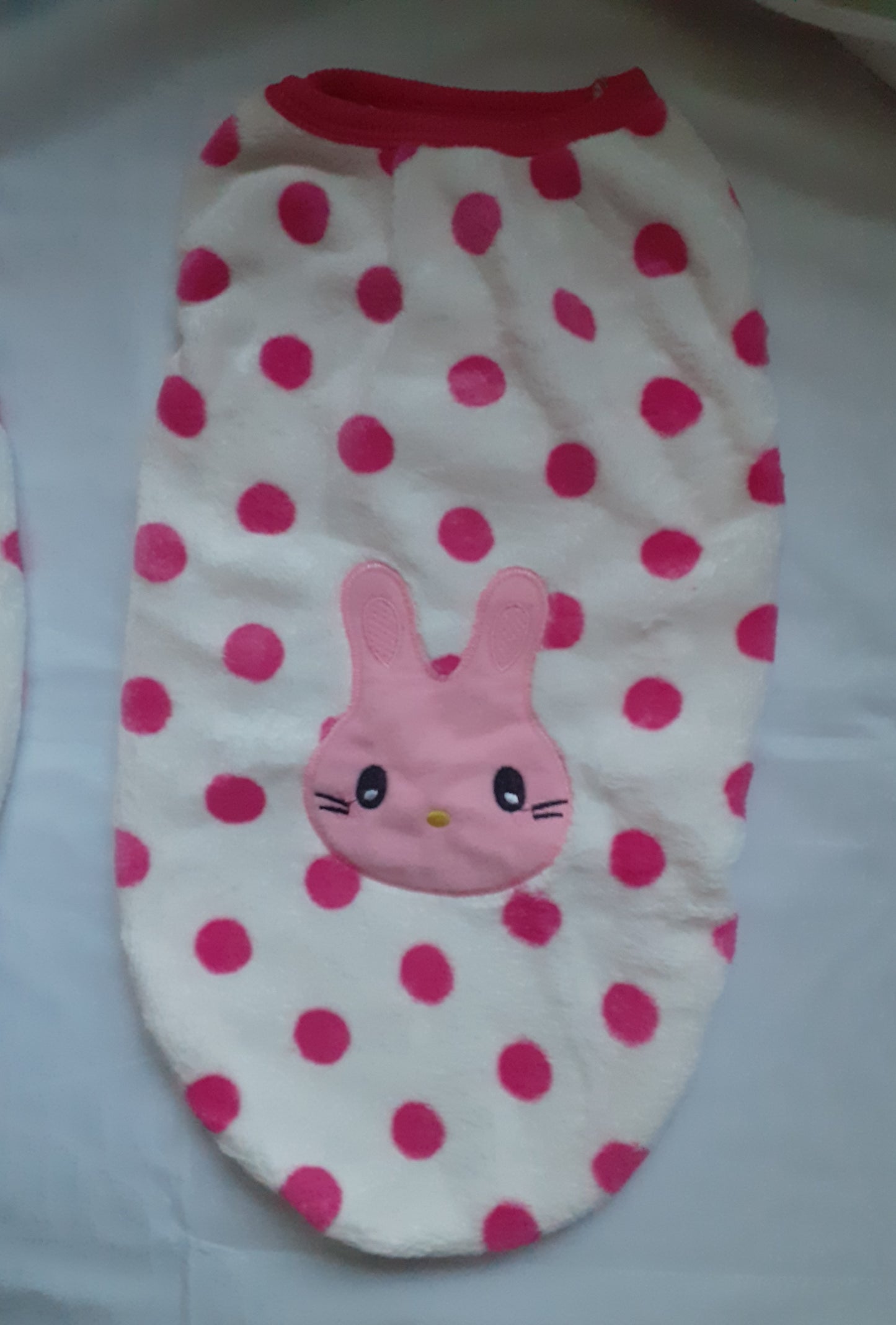 Pink Spotty Dog Jumper
