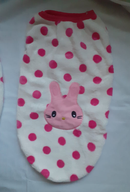Pink Spotty Dog Jumper
