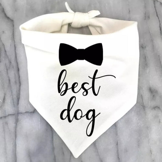 Dog wedding Bandana