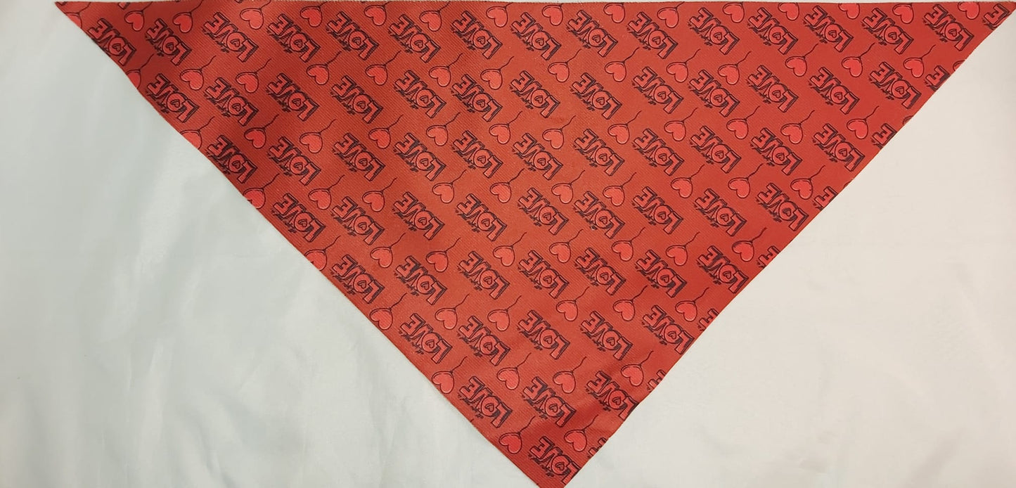 Valentines Tie Bandana