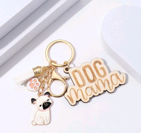 Dog Mama keychain