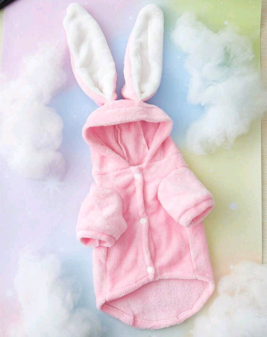 Bunny shaped fleece