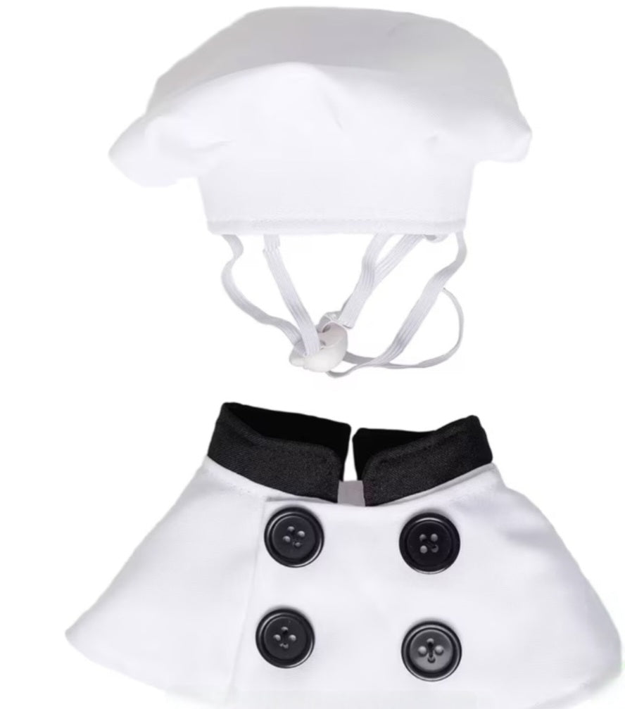 Chef hat and apron