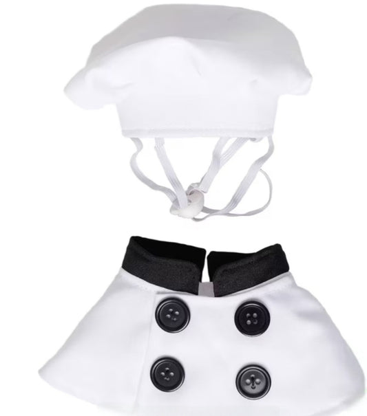Chef hat and apron