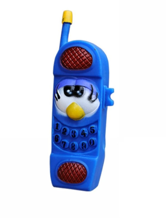 Blue squeaker phone
