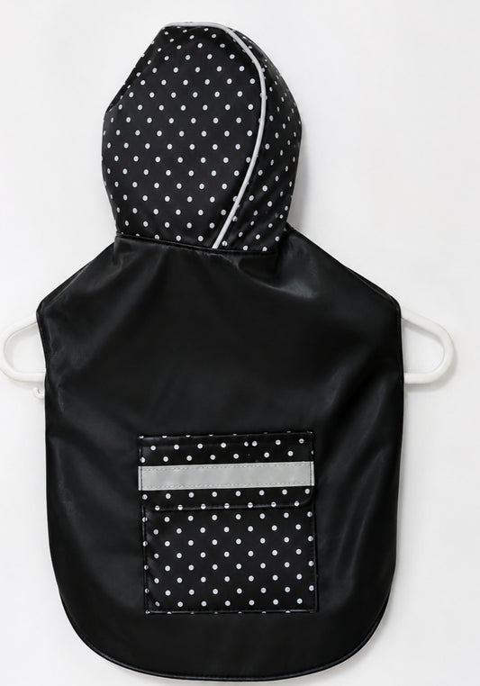 Poke a dot waterproof raincoat