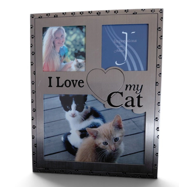 I love my cat photo frame
