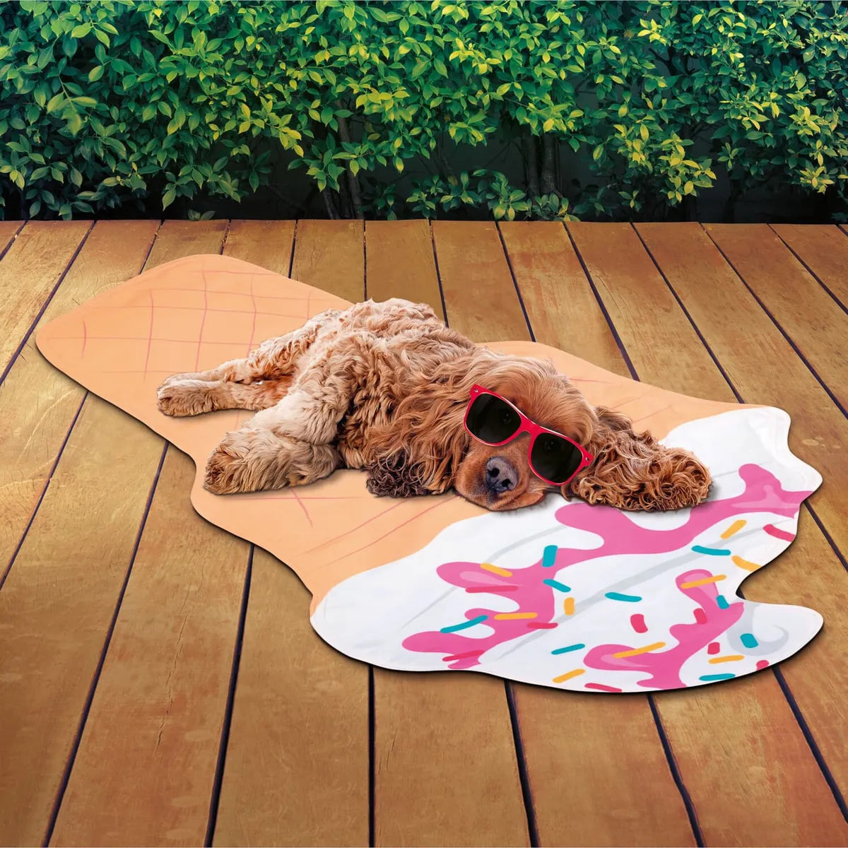 Ice-cream cooling mat