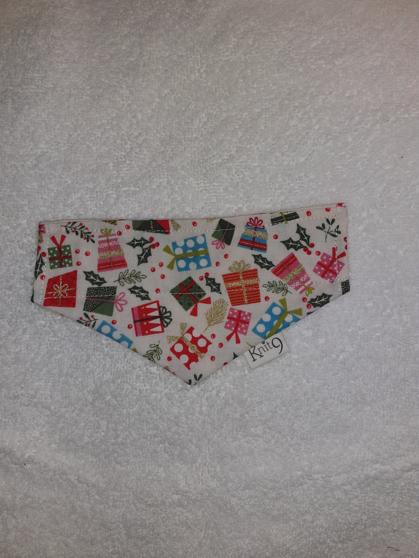 Reversible collar Dog bandana