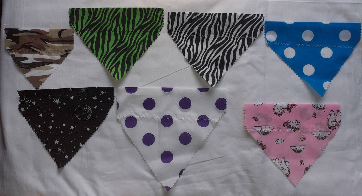 Dog Collar bandanna's