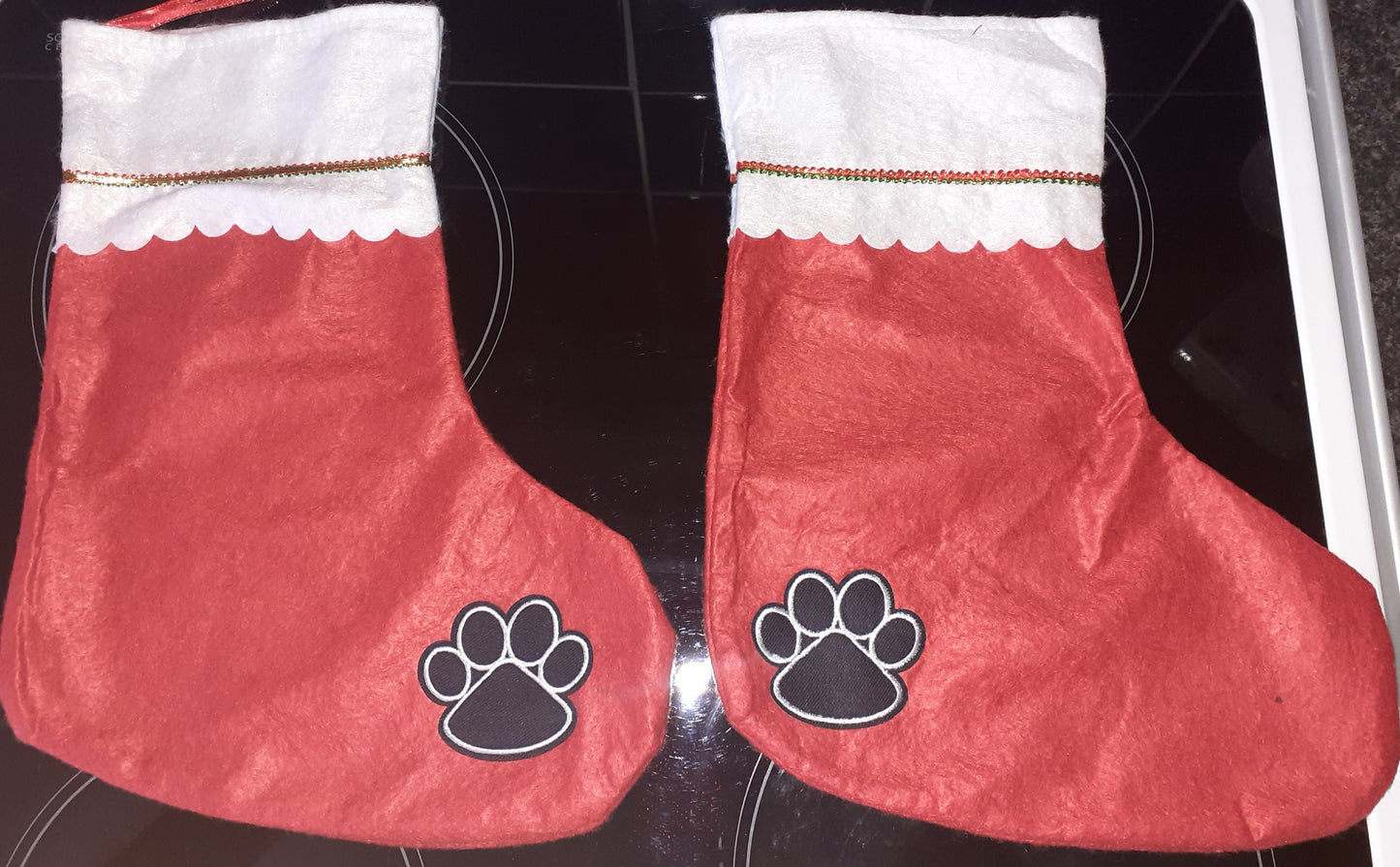 Paw print Dog Stockings