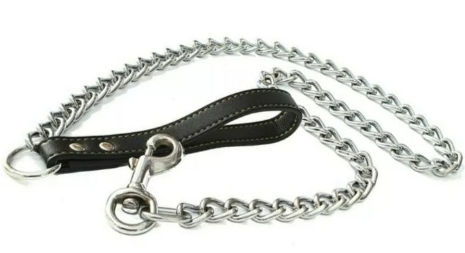 Metal Chain Dog Lead