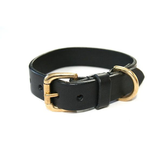 Black Leather Collars