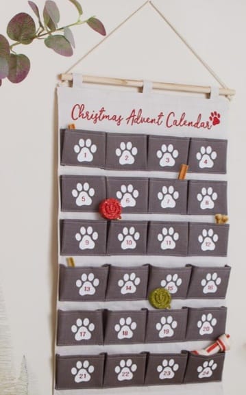 Dog advent calendar