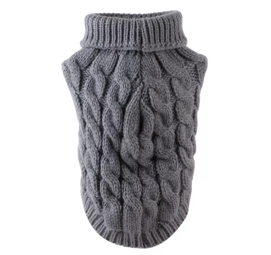 Cosy Turtleneck knitted vest