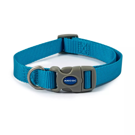 Ancol Viva Nylon Adjustable Collar Blue