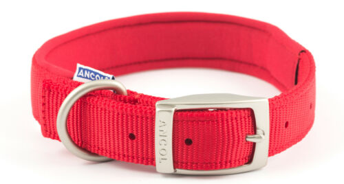 Ancol Red Nylon Collar & Lead Set